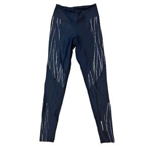 Track & Field Leggings Womens Black High Waist Athleisure‎ Pants Size Medium